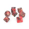 thumbnail image 5 of 6 x 7 Double-Colors DND Dice Sets Double Color Polyhedral Dice Set with Nebula Polyhedral Mixed Color Dice for DND MTG RPG Supplies, 5 of 7