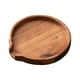 thumbnail image 1 of BANDEJA PARA SERVIR DE MADERA, Dañada Bandeja de Té de Madera Mañada Redonda Mañada Fácil de Limpiar para frutas, 1 of 7