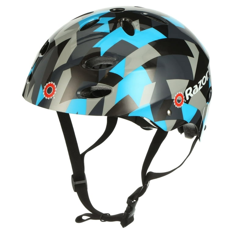 Razor V17 Geo Multi Sport Child s Helmet Black Blue