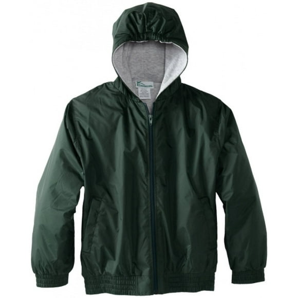 (Medium, Hunter) - CLASSROOM Little Boys' Uniform 8-20 Unisex Lined Bomber Jacket
