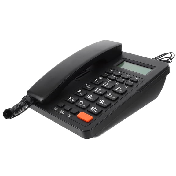 Pixnor Telephone The Call Business Phone Landline Phone Simple Design Phone LCD Screen Phone Office Phones Fixed Phone