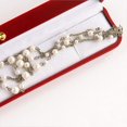 thumbnail image 5 of Cuentas de cristal de perlas blancas, paquete de 440 cuentas redondas, para hacer joyas, 5 of 5