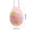thumbnail image 2 of Fiudx Huevos de Pascua, Decoración Artesanal de Espuma de Lana, Relleno Colorido para Cuencos Festivos, Creación de Guirnaldas Originales, Decoración para Celebraciones En El Hogar, Idea de Regalo Ún, 2 of 5