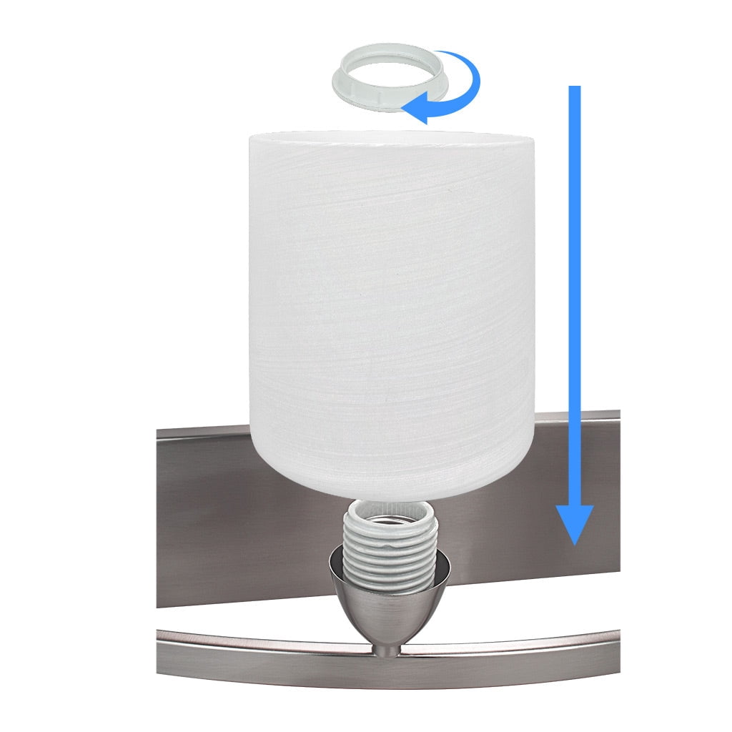 Nuk3y Modern Bathroom Vanity Light Fixture with Light Globe