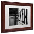 thumbnail image 3 of Trademark Fine Art "Bleeker" Canvas Art by Yale Gurney, White Matte, Wood Frame, 3 of 4