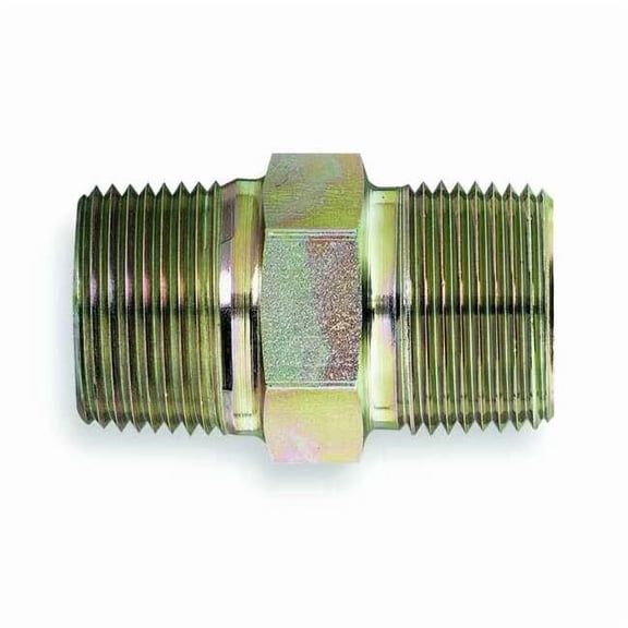 Eaton Aeroquip Adpt, MNPT-MNPT, 1-11-1/2, Straight 2083-16-16S
