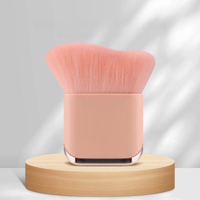 (2 Pack) Beauty Tools Makeup Powder Brush for Foundation Blending Ergonomic Handle Ideal for All Skin Types