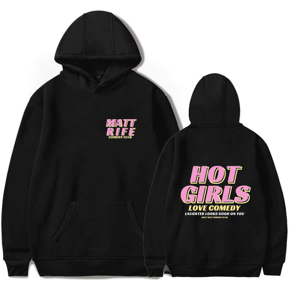 Matt Rife 02 Merch Matt Rife Merch Hot Girls Love Comedy Laughter Hoodie Long Sleeve Fan ...