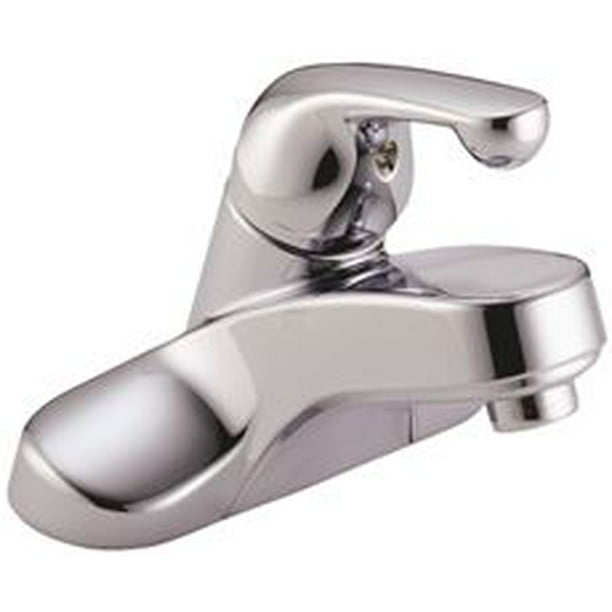 Delta Classic Bathroom Faucet, Single Handle, Chrome, Lead Free, 1.2