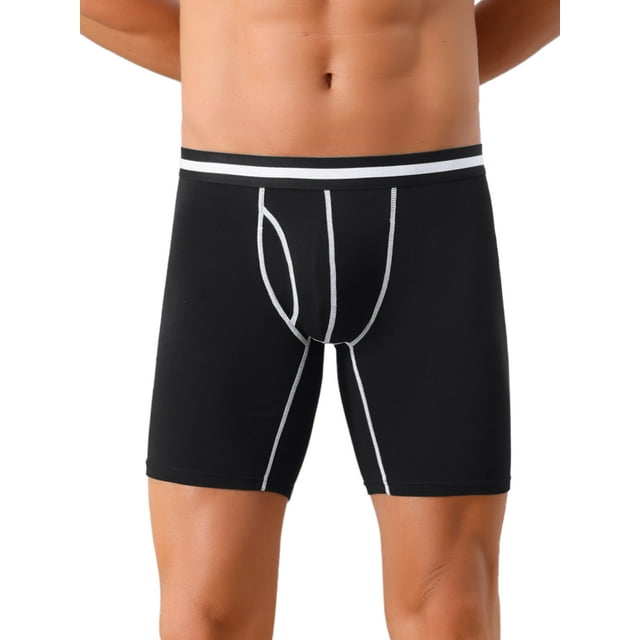 INSPIRAR CHIC Calzoncillos Largos con Cintura Elástica para Hombre 34 Negro