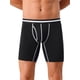 thumbnail image 1 of CALZONCILLOS BOXER LARGOS PARA HOMBRES CON CINTURA ELÁSTICA Y BOLSILLO ABIERTO 36 Negro, 1 of 6