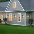 thumbnail image 3 of C Cattleya 2-Pack Black Outdoor Wall Lantern Sconce with Clear Tempered Glass, 3 of 6