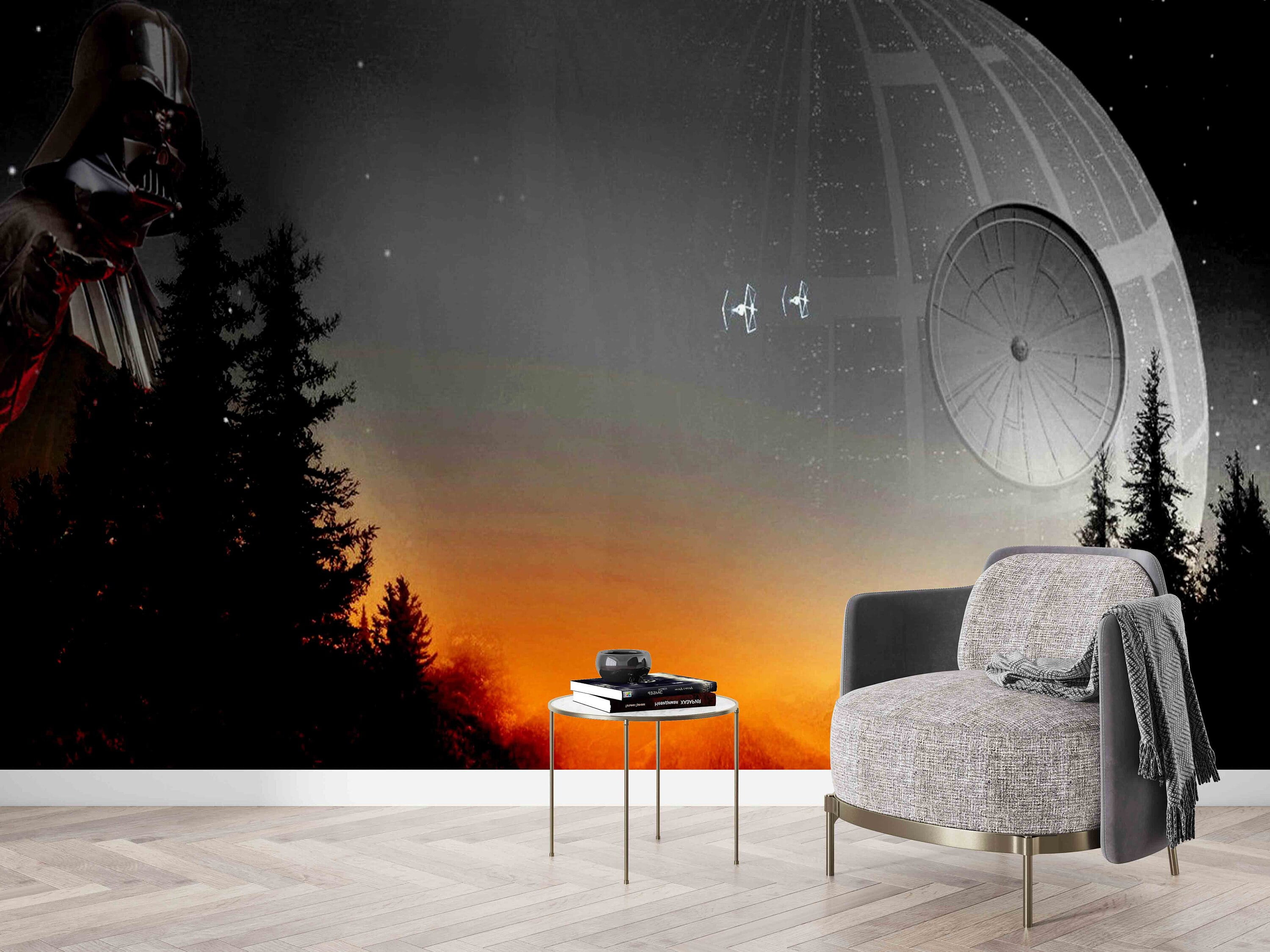Wallpaper Star Wars Front Room Custom Wallpaper, Bright Wallpaper