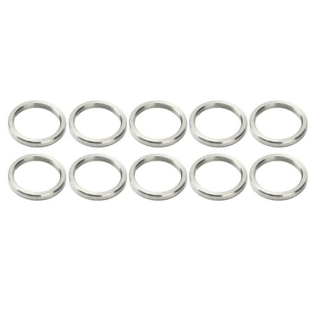 

2024 10Pcs Washer Spacer 15mm OD 12mm ID Stainless Steel Hardware Accessory Part Set Kit3515-0015-0020