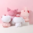 thumbnail image 5 of Sanrio Hello Kitty Stuffed Plush Toys Kawaii Kuromi Melody Cinnamoroll Throw Pillow Cartoon Doll Home Decoration Christmas Gift, 5 of 5
