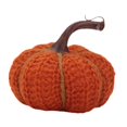 thumbnail image 1 of Calabaza de tela decorativa de punto Strade Fareast Limited para mesa de regalo de Acción de Gracias y Halloween 4 pulgadas, 1 of 8