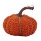 thumbnail image 1 of Calabaza de punto para Acción de Gracias, calabaza para decorar, rústica, calabaza de otoño, adorno de calabaza de tela para decoración de estantes de 4 pulgadas, 1 of 9