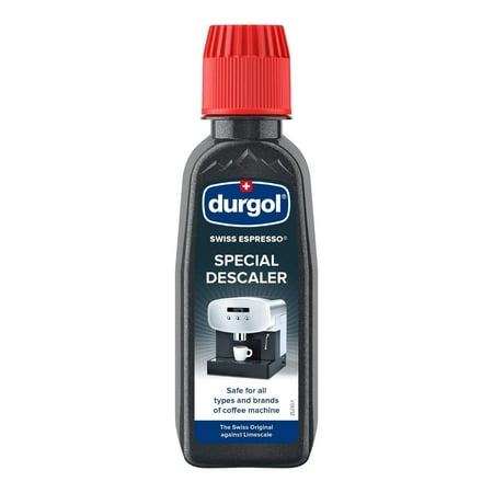 

Durgol Swiss Espresso Descaler and Decalcifier for All Brands of Espresso Machines and Coffee Makers 4.2 Fluid Ounces (Pack of 2)