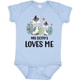 thumbnail image 3 of Inktastic Zebra My Boppa Loves Me Boys or Girls Baby Bodysuit, 3 of 5
