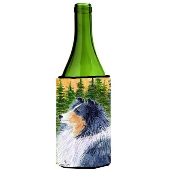 Sheltie Wine bottle sleeve Hugger - 24 oz.