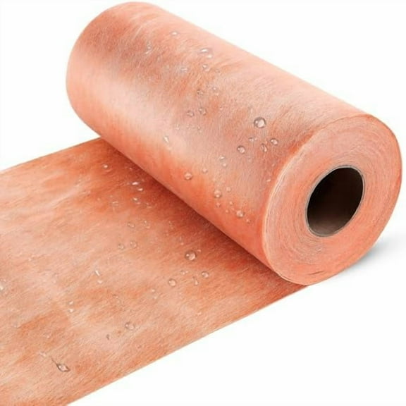 17 Inch x 150 Ft Waterproof Underlayment Uncoupling Membrane PE Fabric for Under Tile Flooring, Shower Walls and Floors, Bathroom, and Sauna Waterproofing$$Tools & Hardware Other