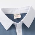 thumbnail image 4 of XBASW Kids Baby Boys Lapel T Shirt Summer Short Sleeved Shirt Toddler Solid Color Cotton Tees Tops for Boys Size 1-6T, 4 of 9