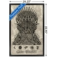 thumbnail image 3 of Game of Thrones - Iron Throne Wall Poster, 22.375" x 34", Framed, 3 of 5