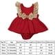 thumbnail image 5 of Body de bebé con mangas voladoras BuyWeek mameluco sin espalda para bebé rojo/verde 3 a 24 meses, 5 of 6