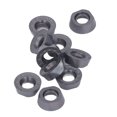 thumbnail image 1 of Herramienta de corte de torneado, 10 piezas de inserto de torneado, inserto de carburo cementado, inserto de torneado, funcionalidad de alta precisión, 1 of 8