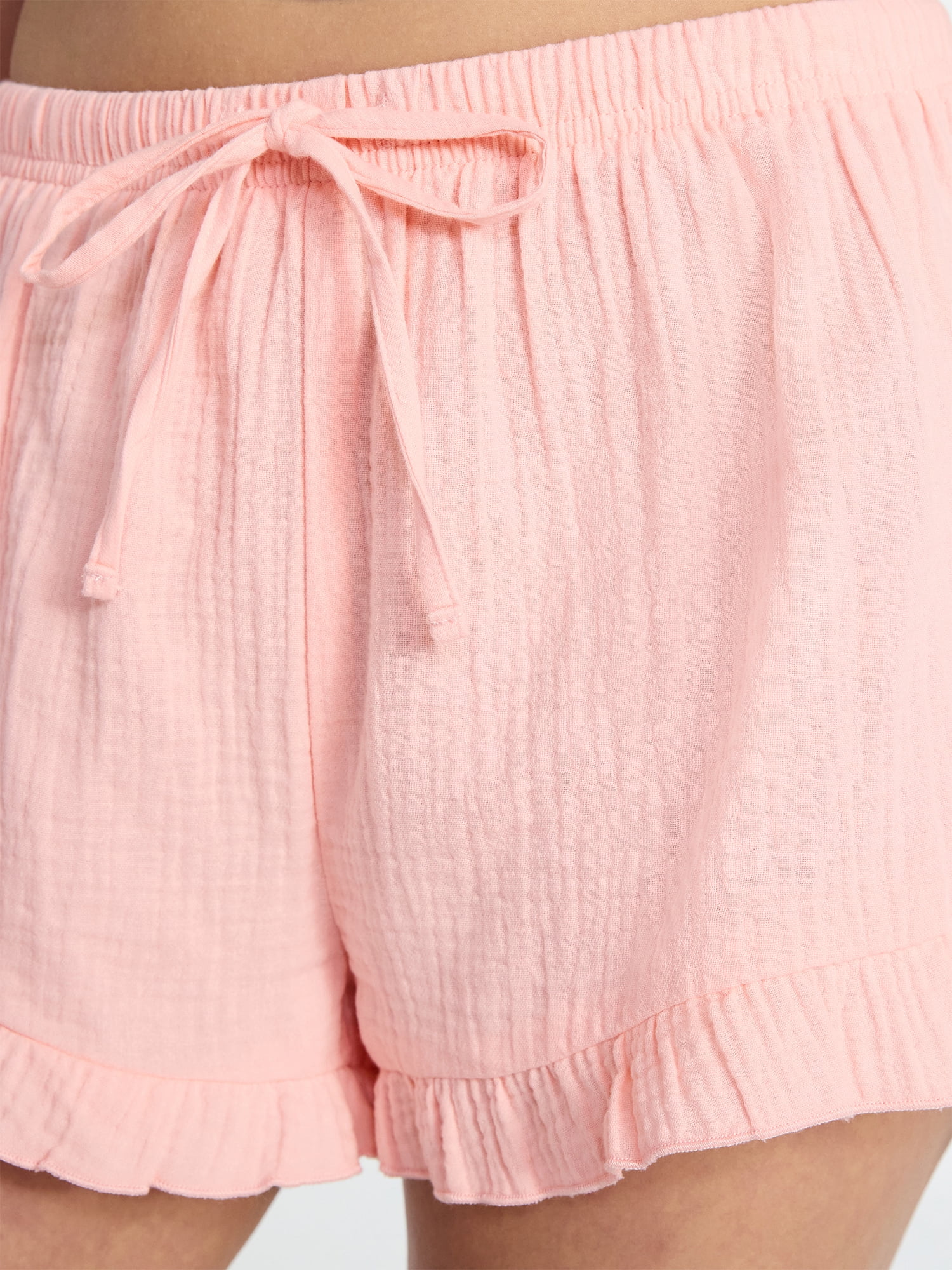 No Boundaries Ruffle Hem Shortie, Women's