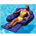 thumbnail image 2 of Swimline Ultimate Fabric Covered Pool Inflatable Floating Chair Lounger, 2 of 3