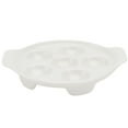 thumbnail image 1 of Shisuyan 1Pc Baking Pan Conch Baking Dish Snail Dish Practical Barbecue Pan (White), 1 of 8