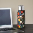 thumbnail image 5 of 20 Oz Pioneer Flower Coffee Tumbler Double Wall Insulated Stainless Steel Water Bottle | Metal Reusable Thermoses Flask with Cup Cap | Leak & Sweat Proof with Anti-Dust Lid, 5 of 7