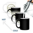 thumbnail image 4 of 3dRose, Gift For 22nd Anniversary - Gold Text For Celebrating Wedding Anniversaries - 22 Years Married Together, 11oz Magic Transforming Mug, 4 of 8