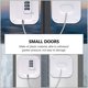 thumbnail image 3 of Cerradura de bloque para refrigerador, cerradura de alambre codificada adhesiva fuerte, cerradura de cajón, armario de seguridad multifunción, cerradura auspiciosa, 3 of 4