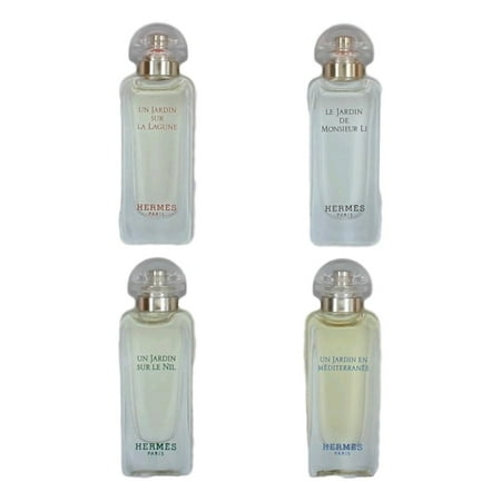 Hermes Jardins Discovery Perfume Gift Set for Women, 4 Pieces