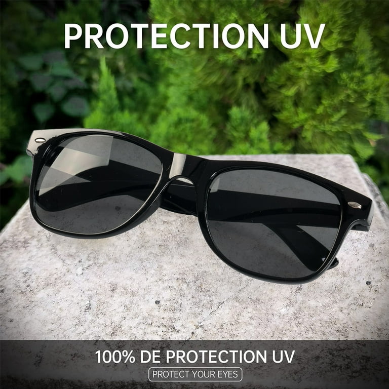 Maraawa Polarized Sunglasses Square Sun Glasses Matte Finish Color Mirror  UV Protection Blocking Womens Mens 3 Pack