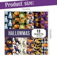 thumbnail image 3 of putnchl Halloween Pattern Paper Set, Decorative Paper For Card Making, Crafting, Scrapbooking, Decoration, 3 of 5