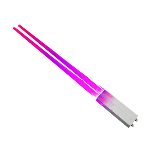 EGNMCR Baguettes Réutilisables Sabre Laser Baguettes Lumineuses Faciles à Utiliser avec Bouton Poussoir