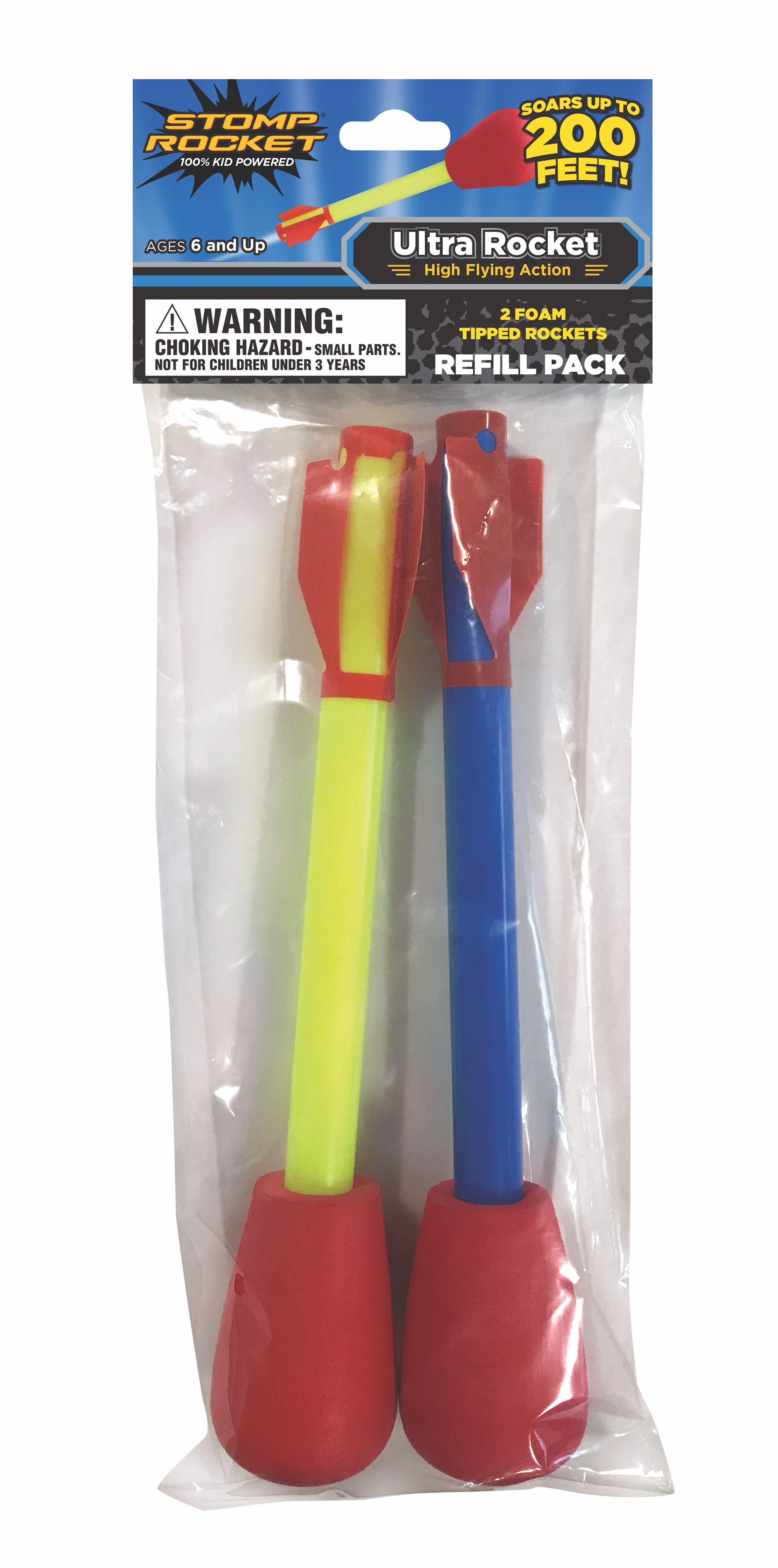 STOMP ROCKET SUPER REFILL PACK FOR AMAZING FUN FAST & FREE DELIVERY 