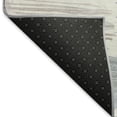 thumbnail image 5 of Addison Rugs Mayfield Premium Machine Washable Transitional Stripes Ivory Rectangle Rug, 2'6" X 3'10" Machine Washable Transitional Stripes Ivory Oversized Sherpa Throw Blanket, 5 of 7