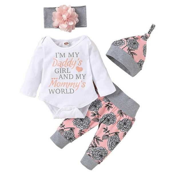 Newborn baby girl clothes clearance walmart