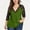 Army Green, variant on OKBOP Leather Tops for Women,Plus Size Casual Long Sleeve Solid Lace V-Neck Splicing T-Shirt Net Yarn Green Blouses for Women Plus Size Christmas Shirts for Women