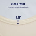 thumbnail image 4 of Sleep Zone Cooling Queen Mattress Topper, Premium Zoned Cool Mattress Pad Cover, Padded Mattress Protector Breathable Washable, Deep Pocket 8-21" (Beige, Queen), 4 of 6