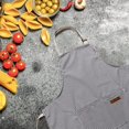 thumbnail image 3 of Delantales para mujer NQ con bolsillos unisex adultos cocina repostería, 3 of 3