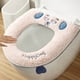 thumbnail image 5 of Asiento de inodoro con cubierta acolchada, decoración para el hogar, gruesa, impermeable, para invierno - Diseños de cachorros Fluffys, alfombra de baño, decoración de baño, alfombra de baño, 5 of 5