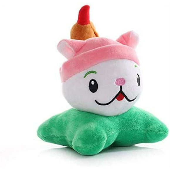 Jinsinto 6" Cattail Plants VS Zombies Plush Toys PVZ 1 2 Stuffed Soft Doll Toy New