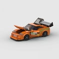 thumbnail image 6 of MOC Fast & Furious 1 Supra Sports Car Vehicle Speed Champion Racer Building Blocks Brick Creative Garage Toys for Boys, 6 of 7