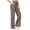 Khaki, variant on oqasdz Leggings for Women Solid Color High Waist Fitness Sports Gym Comfortable Loose Fit Yoga Pants L