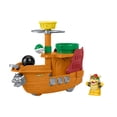 thumbnail image 3 of Juguete para Bebés Mattel Little People Barco de Batalla de Bowser, 3 of 8